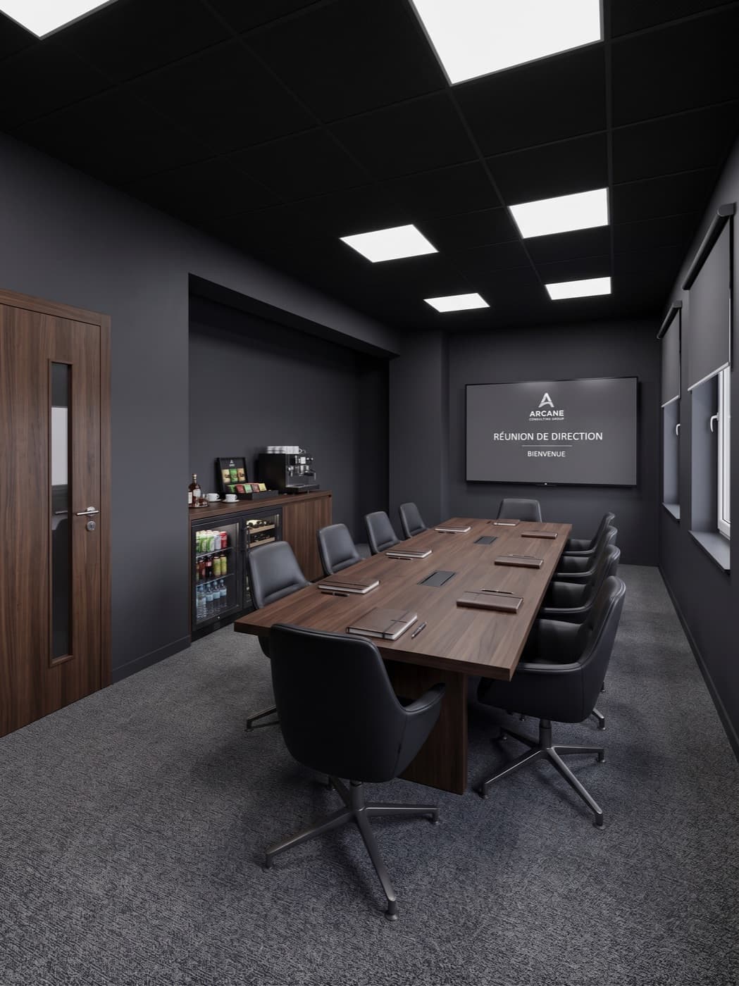 La Réunion — Salle de réunion chez Connect' Workspace à Halanzy
